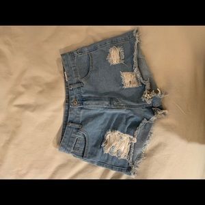 Jean shorts